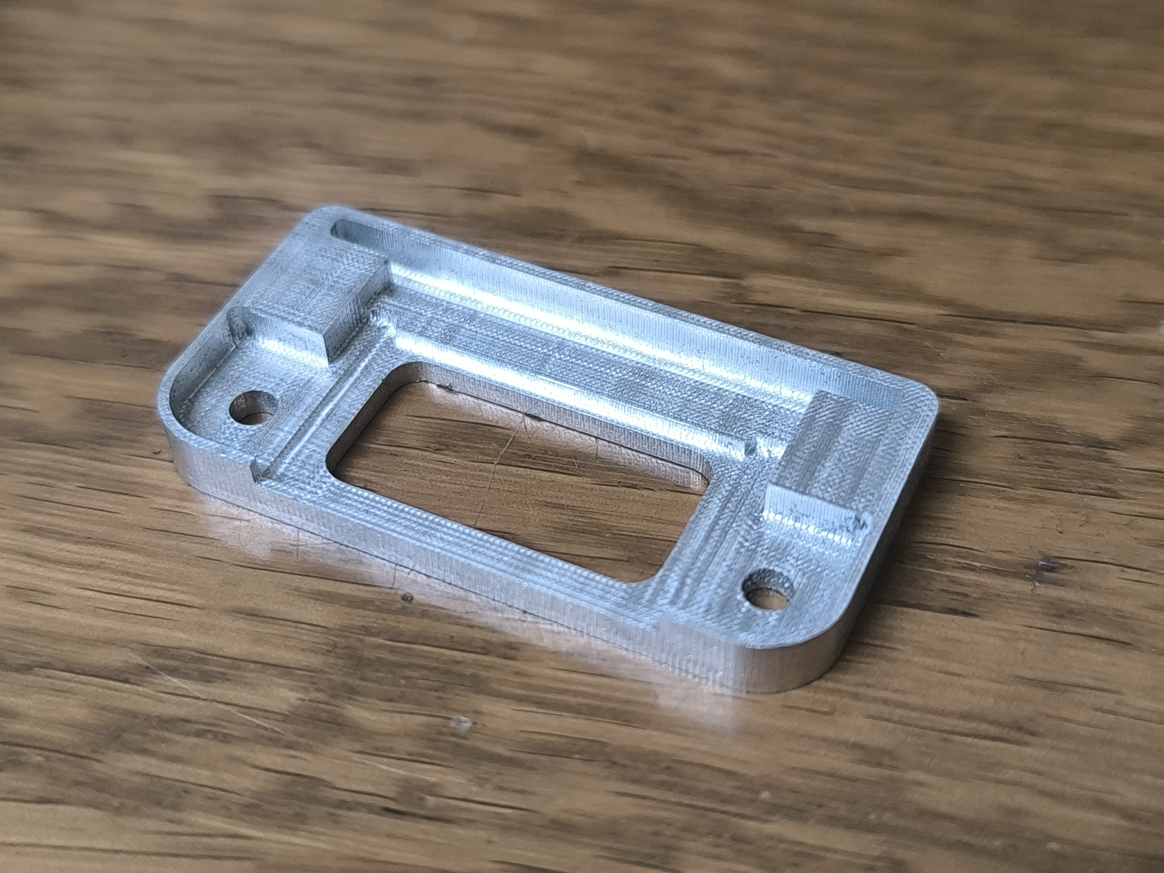 CNC アルミ削り出し治具